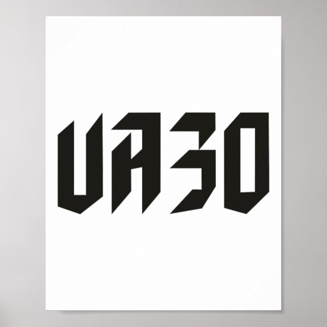 Ua30 Zelensky Ukraine  Poster (Front)