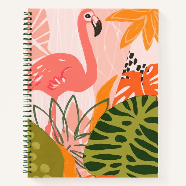 UA Jungle Flamingo II Notebook (Front)