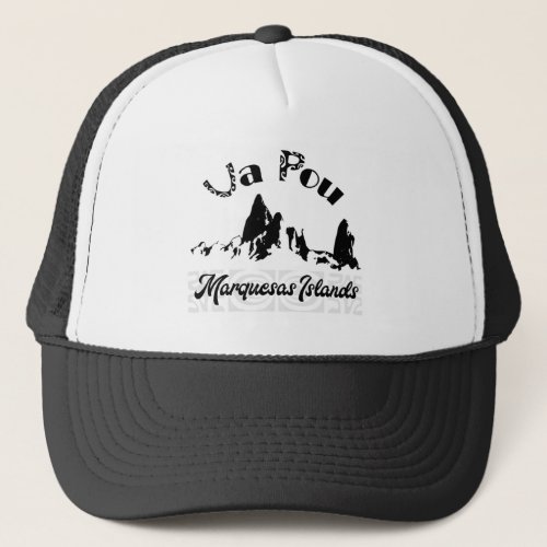UA POU Black Trucker Hat