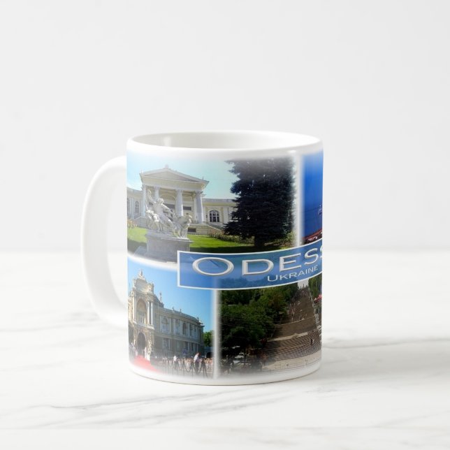 UA Ukraine  - Odessa - Coffee Mug (Front Left)
