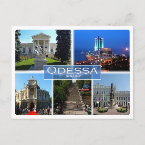 UA Ukraine _ Odessa _ Postcard