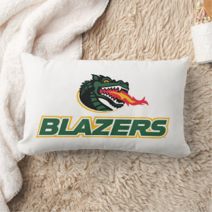 UAB Blazers Dragon and "BLAZERS" Logo Lumbar Pillow
