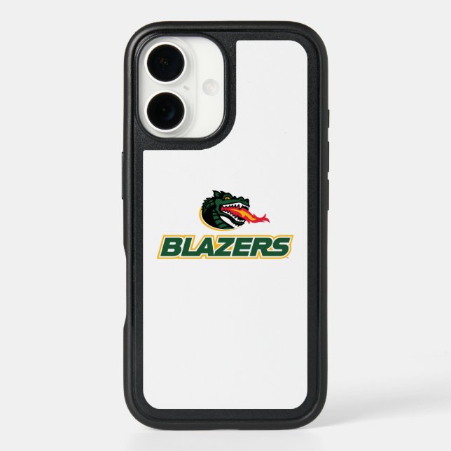 UAB Blazers Dragon and "BLAZERS" Logo Otterbox iPhone Case (Back)