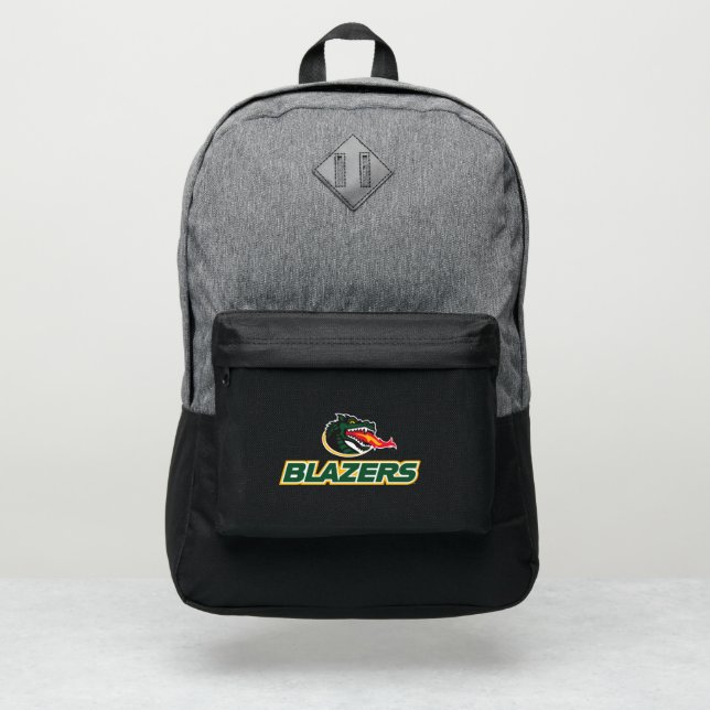 UAB Blazers Dragon and "BLAZERS" Logo Port Authority® Backpack (Front)