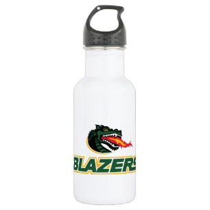UAB Blazers Dragon and "BLAZERS" Logo Stainless Steel Water Bottle