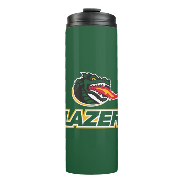 UAB Blazers Dragon and "BLAZERS" Logo Thermal Tumbler (Front)