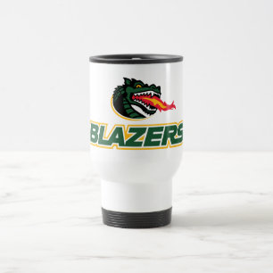 UAB Blazers Dragon and "BLAZERS" Logo Travel Mug