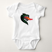 UAB Blazers Fire-Breathing Dragon Mascot Logo