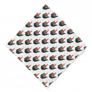 UAB Blazers Fire-Breathing Dragon Mascot Logo Bandana