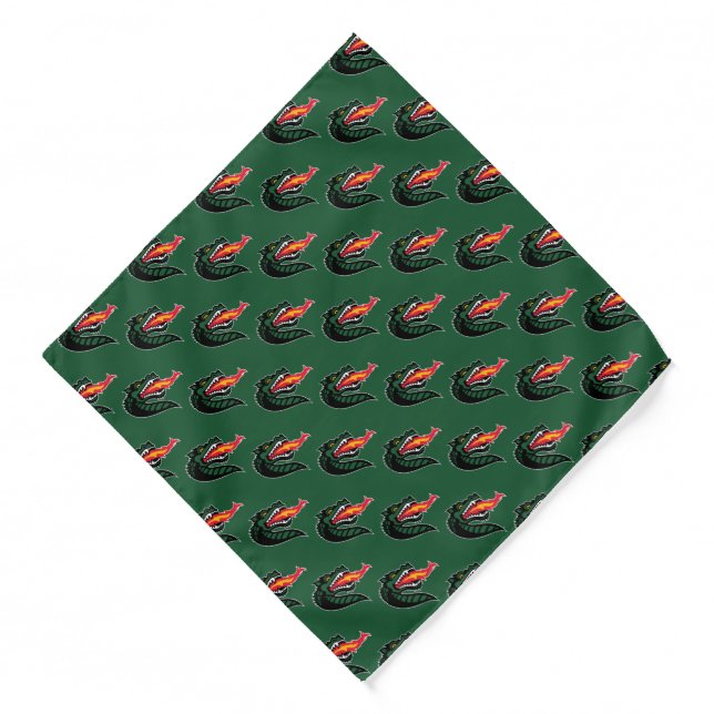 UAB Blazers Fire-Breathing Dragon Mascot Logo Bandana (Front)