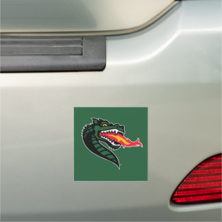 UAB Blazers Fire-Breathing Dragon Mascot Logo Car Magnet