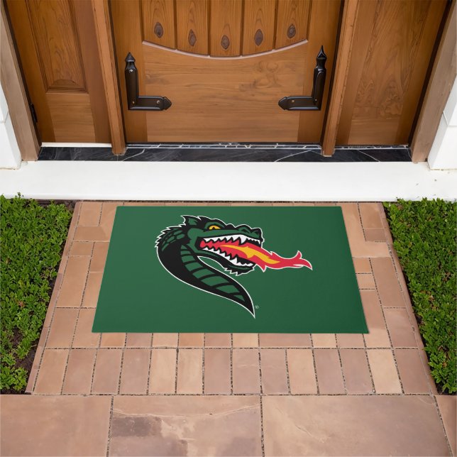 UAB Blazers Fire-Breathing Dragon Mascot Logo Doormat (Outdoor)