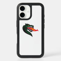 UAB Blazers Fire-Breathing Dragon Mascot Logo