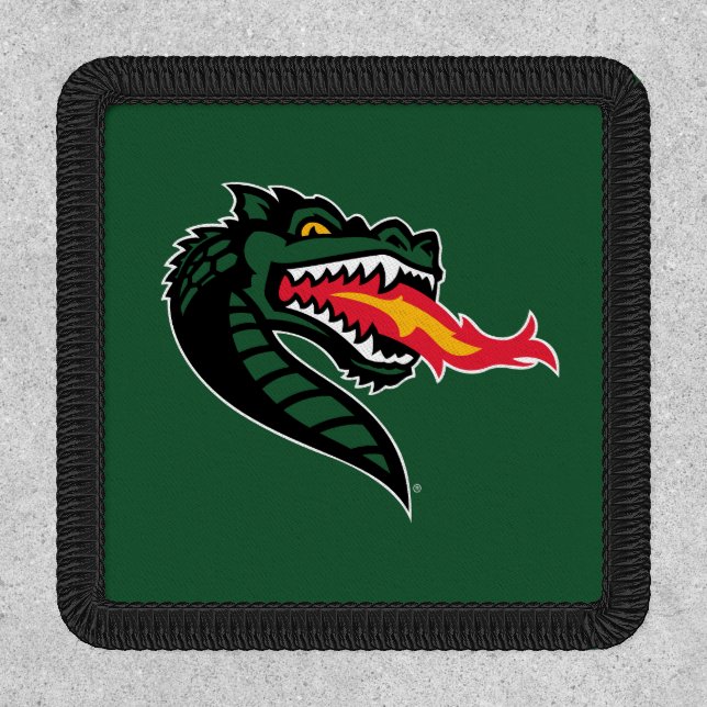 UAB Blazers Fire-Breathing Dragon Mascot Logo Patch (Front)