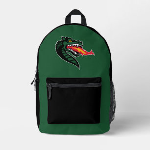 UAB Blazers Fire-Breathing Dragon Mascot Logo Printed Backpack