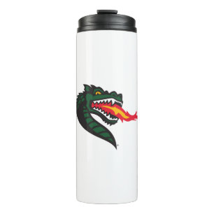 UAB Blazers Fire-Breathing Dragon Mascot Logo Thermal Tumbler