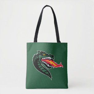 UAB Blazers Fire-Breathing Dragon Mascot Logo Tote Bag