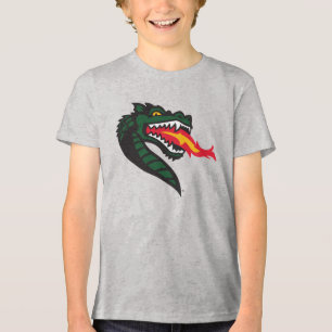 UAB Blazers Fire-Breathing Dragon Mascot Logo Tri-Blend Shirt
