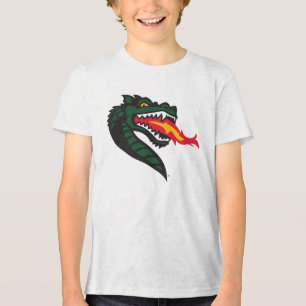 UAB Blazers Fire-Breathing Dragon Mascot Logo Tri-Blend Shirt