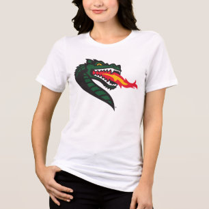 UAB Blazers Fire-Breathing Dragon Mascot Logo Tri-Blend Shirt