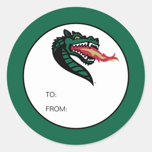 UAB Blazers Graduate Classic Round Sticker