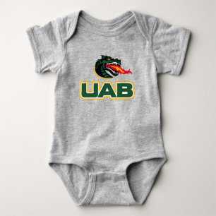 UAB Blazers Logo Dragon Mascot Baby Bodysuit