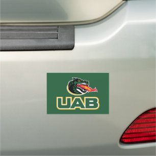 UAB Blazers Logo Dragon Mascot Car Magnet