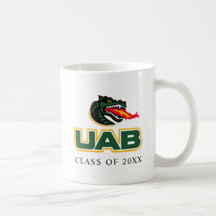 UAB Blazers Logo Dragon Mascot Coffee Mug