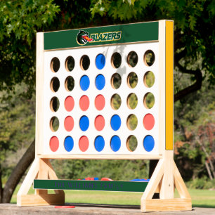 UAB Blazers Logo Dragon Mascot Fast Four