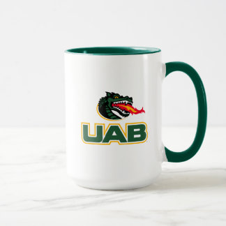 UAB Blazers Logo Dragon Mascot Mug