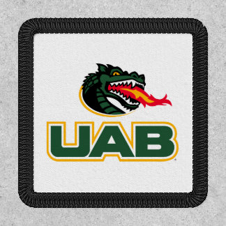 UAB Blazers Logo Dragon Mascot Patch