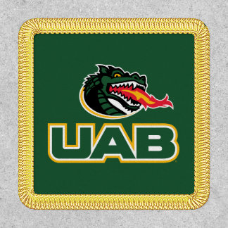 UAB Blazers Logo Dragon Mascot Patch