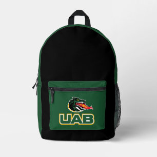 UAB Blazers Logo Dragon Mascot Printed Backpack