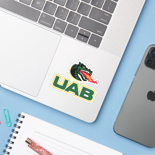 UAB Blazers Logo Dragon Mascot Sticker