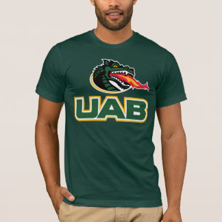 UAB Blazers Logo Dragon Mascot T-Shirt