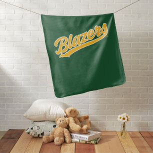UAB Blazers Official Script Logo Baby Blanket
