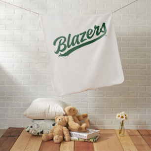 UAB Blazers Official Script Logo Baby Blanket
