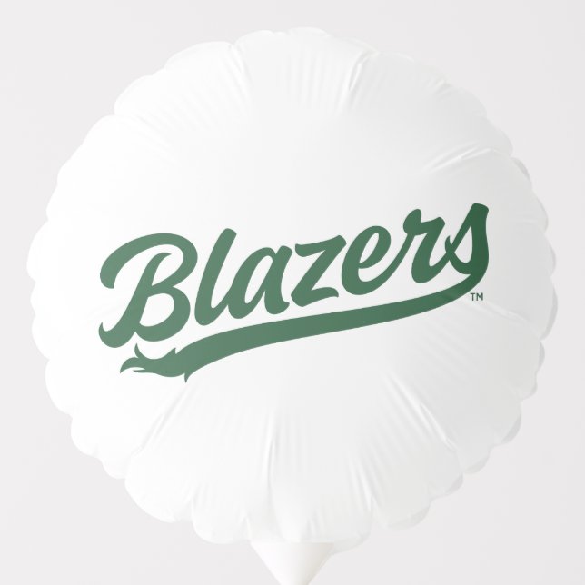 UAB Blazers Official Script Logo Balloon (Front)