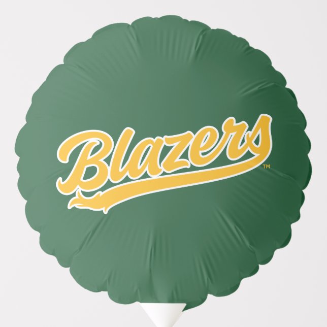 UAB Blazers Official Script Logo Balloon (Front)