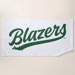 UAB Blazers Official Script Logo Beach Towel