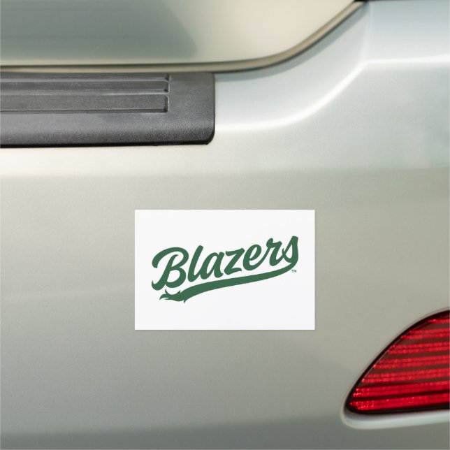 UAB Blazers Official Script Logo Car Magnet (In Situ)