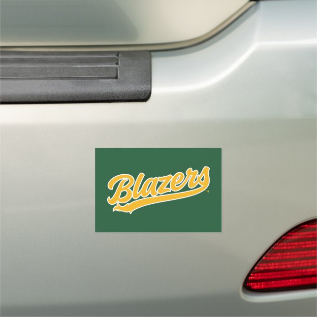 UAB Blazers Official Script Logo Car Magnet (In Situ)