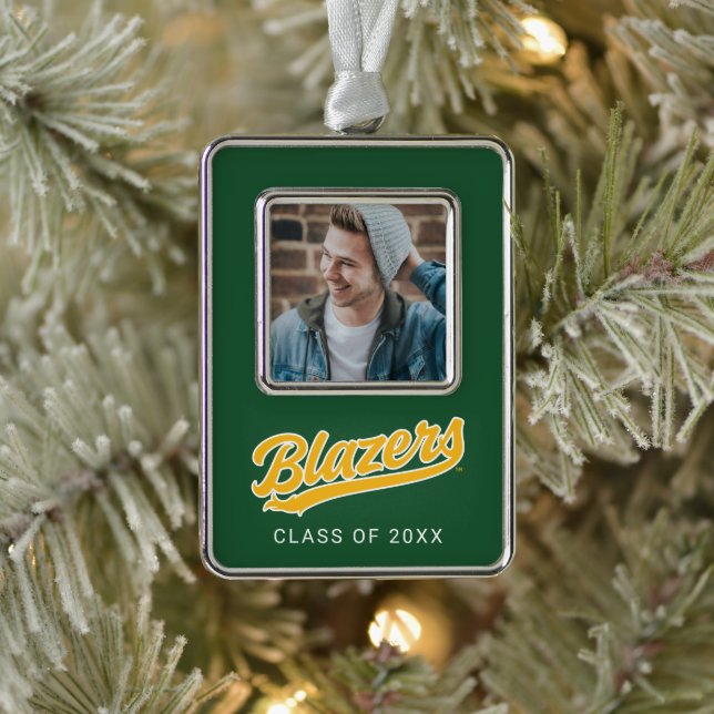 UAB Blazers Official Script Logo Christmas Ornament (Tree)
