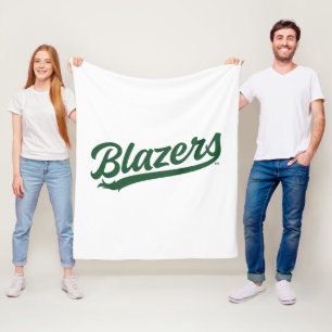 UAB Blazers Official Script Logo Fleece Blanket