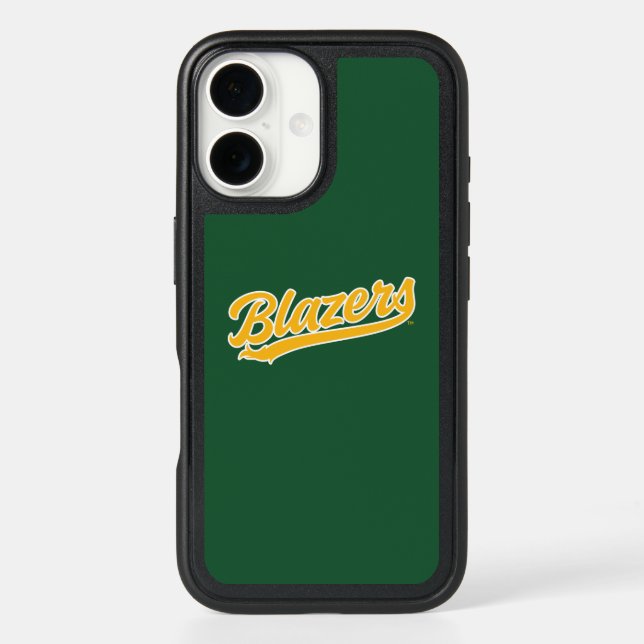 UAB Blazers Official Script Logo Otterbox iPhone Case (Back)