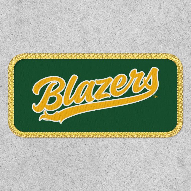 UAB Blazers Official Script Logo Patch (Front)
