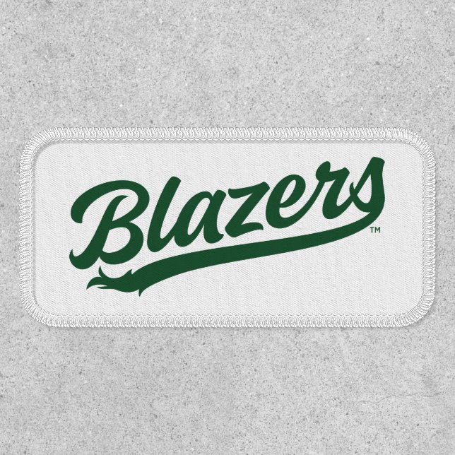 UAB Blazers Official Script Logo Patch (Front)