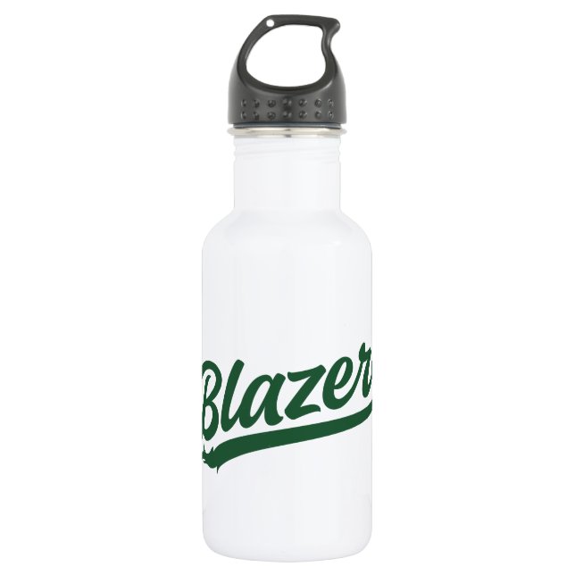 UAB Blazers Official Script Logo Stainless Steel Water Bottle (Front)