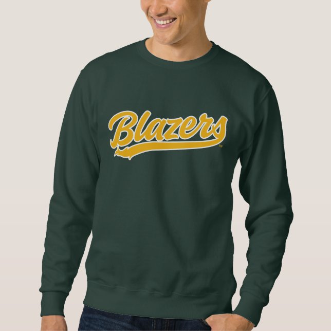UAB Blazers Official Script Logo Sweatshirt (Front)