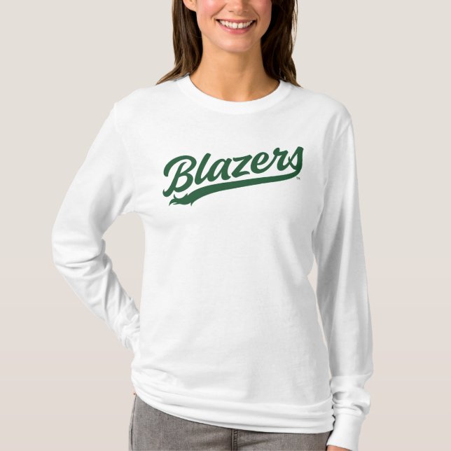 UAB Blazers Official Script Logo T-Shirt (Front)